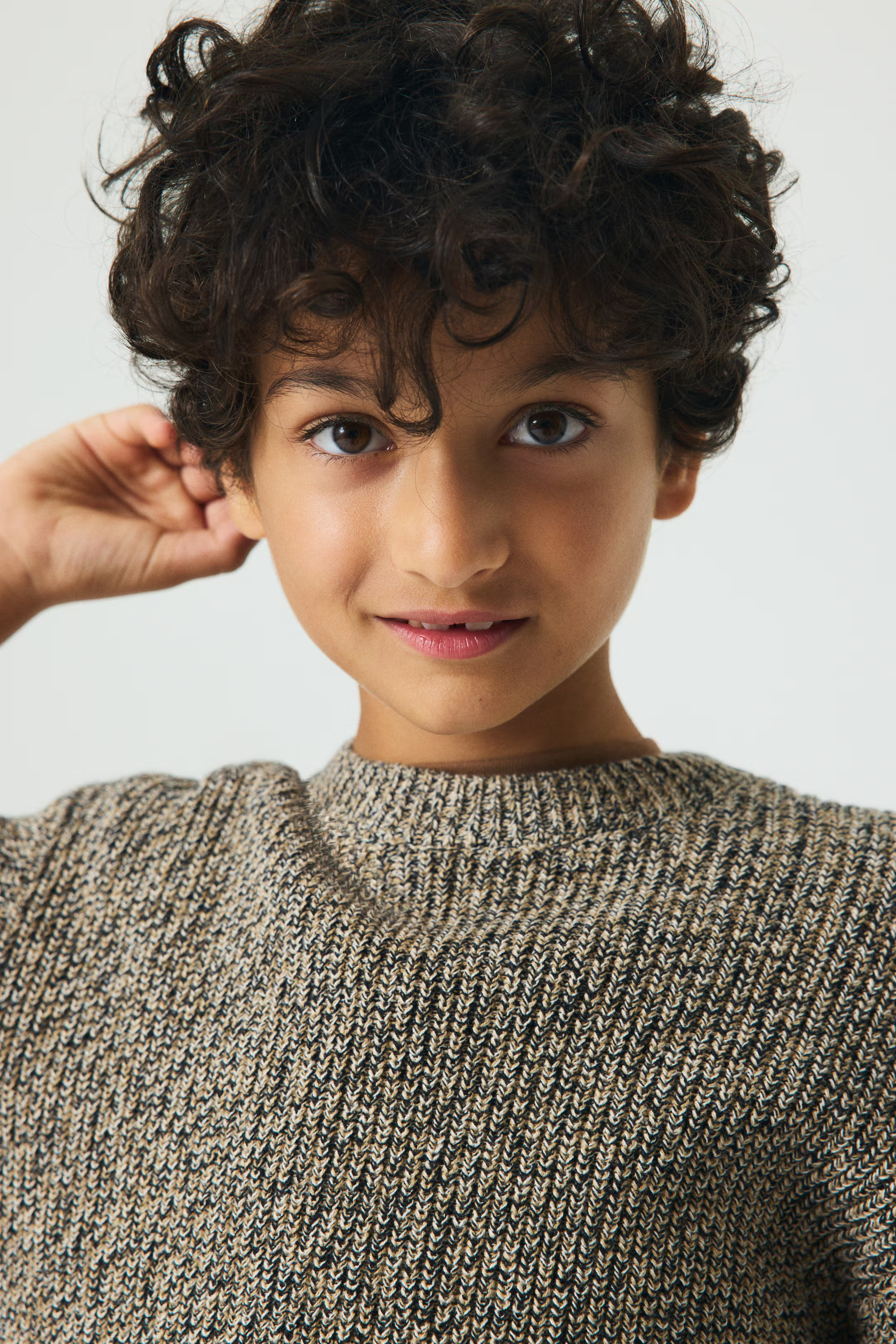 Rib-Knit Cotton Sweater | H&M (US + CA)