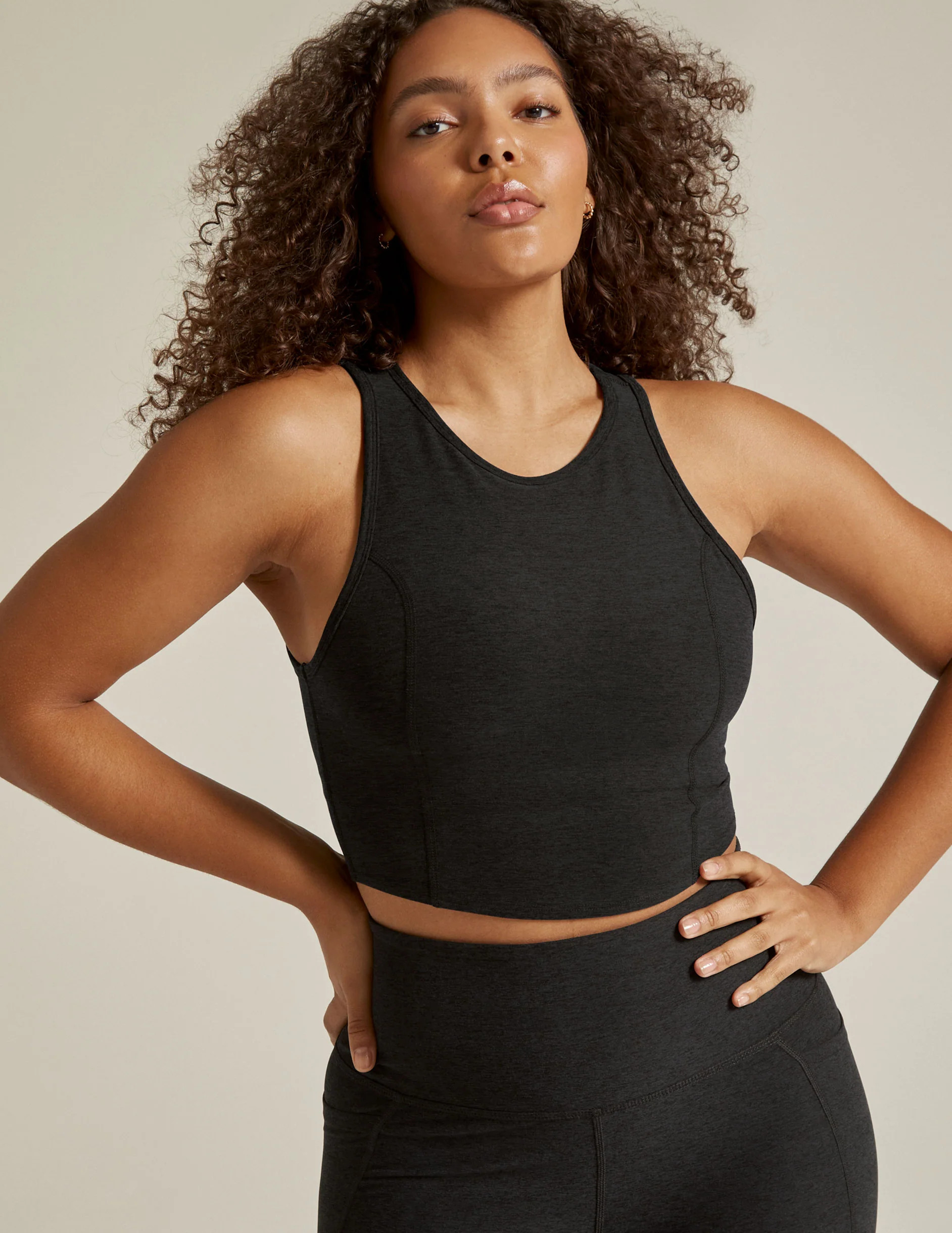 Spacedye Motivate Cropped Tank | Beyond Yoga | Beyond Yoga