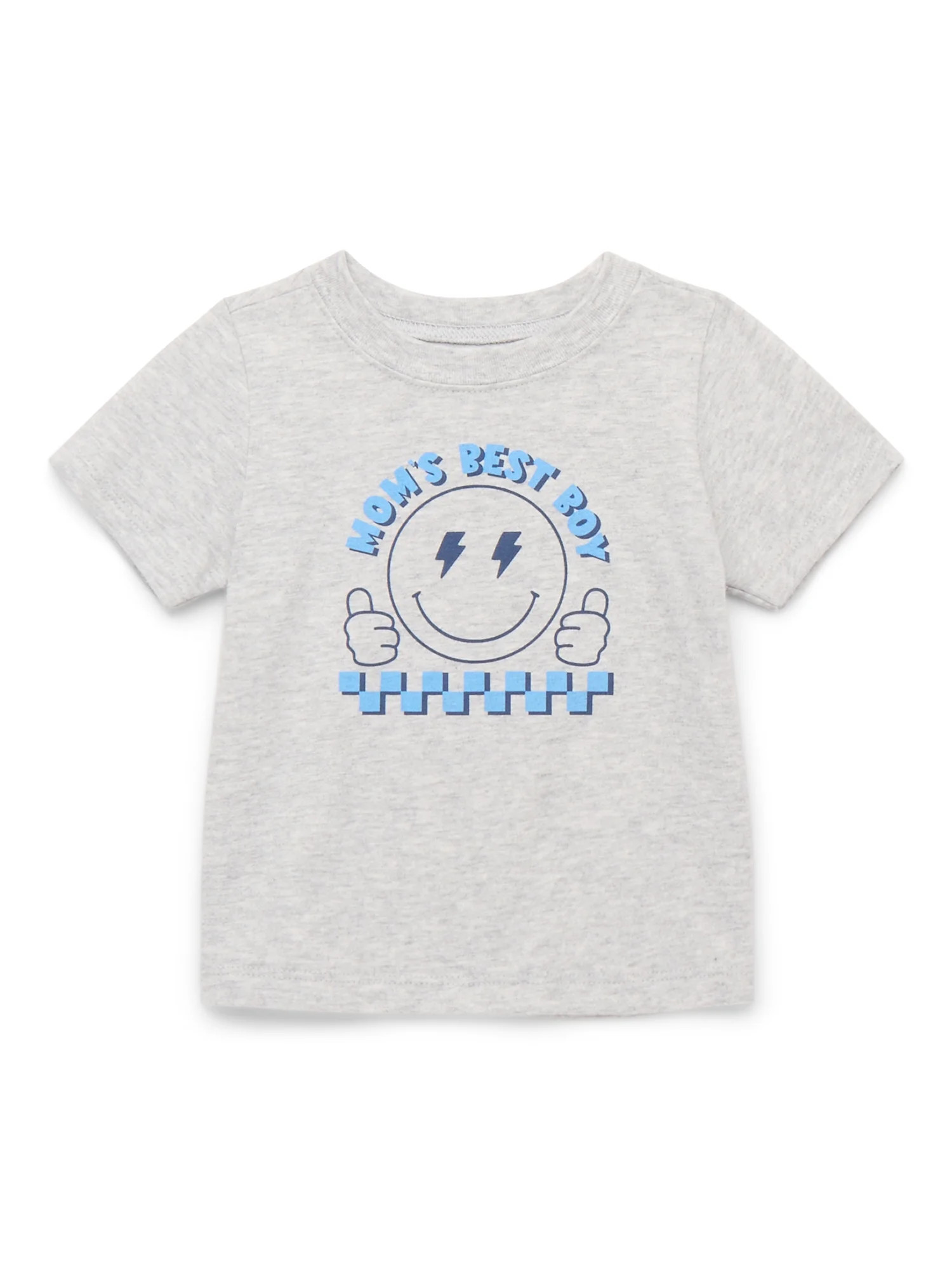Garanimals Baby Boy Graphic T-Shirt with Short Sleeves, Sizes 0M-24M | Walmart (US)