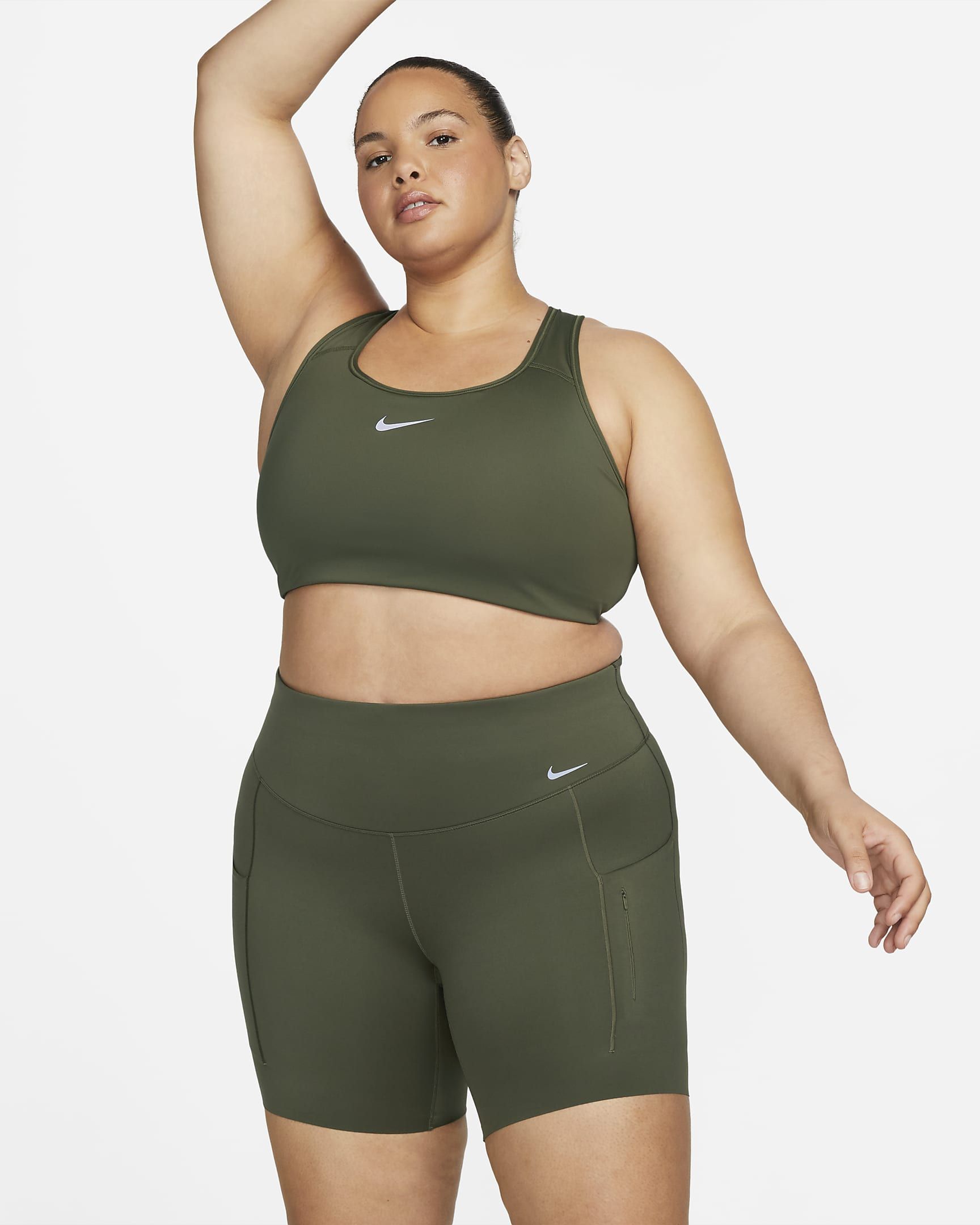 Nike Go Women's Firm-Support High-Waisted 8" Biker Shorts with Pockets (Plus Size). Nike.com | Nike (US)