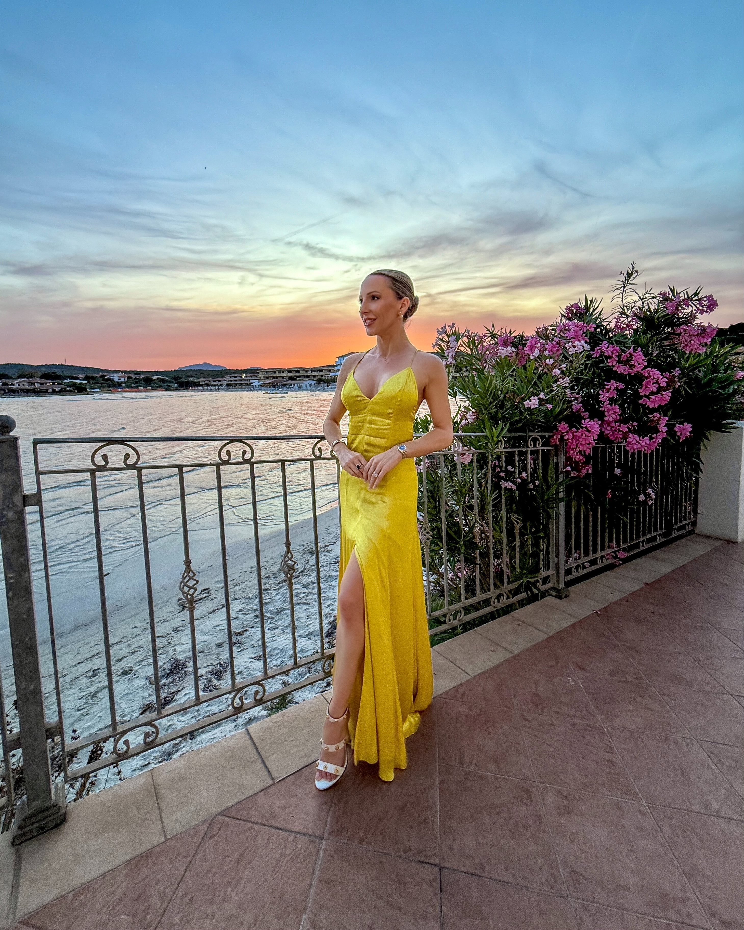 Fall wedding guest dress : chatreuse yellow gown / yellow maxi dress and white strappy heel sandals. 

#LTKSeasonal #LTKWedding #LTKPetite
