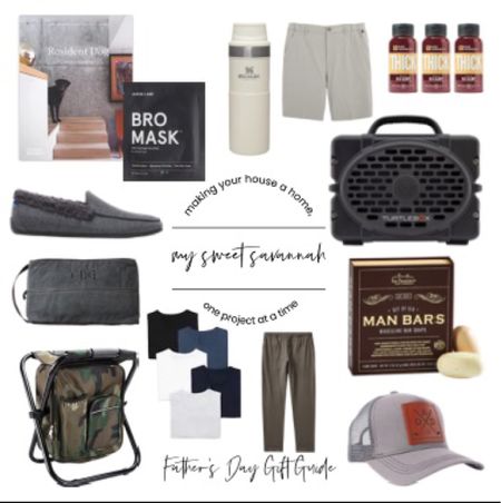 Father’s Day gift guide! 

Portable speaker, hat
Book
Body wash
Bro mask
Pants
Shirts
Stanley cup 
Father’s Day
Gifts

#LTKSeasonal #LTKGiftGuide #LTKFind