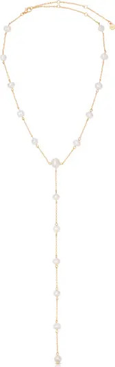 Dripping Freshwater Pearl Y-Necklace | Nordstrom