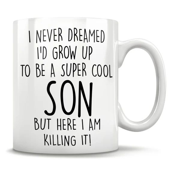 Funny Gift for Son Son Gifts Son Coffee Mug Son Gift Idea | Etsy | Etsy (US)