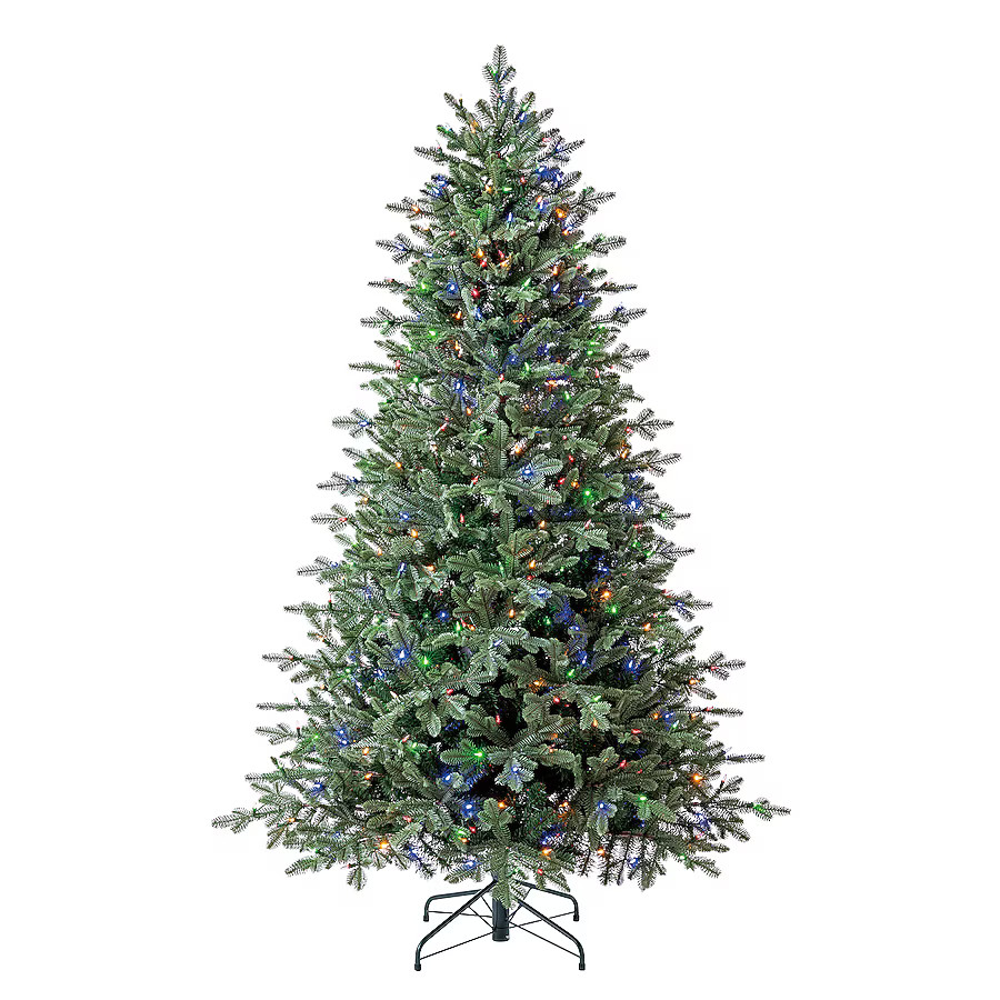 Tree Classics by Balsam Hill 7-ft Real Feel Heritage Balsam Fir Pre-lit LED Artifical Christmas T... | Lowe's
