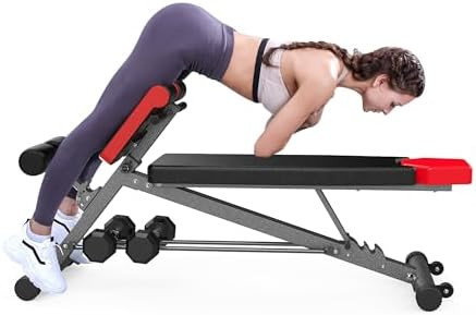 FF Finer Form Multi-Functional Weight Bench for Full All-in-One Body Workout – Adjustable Worko... | Amazon (US)