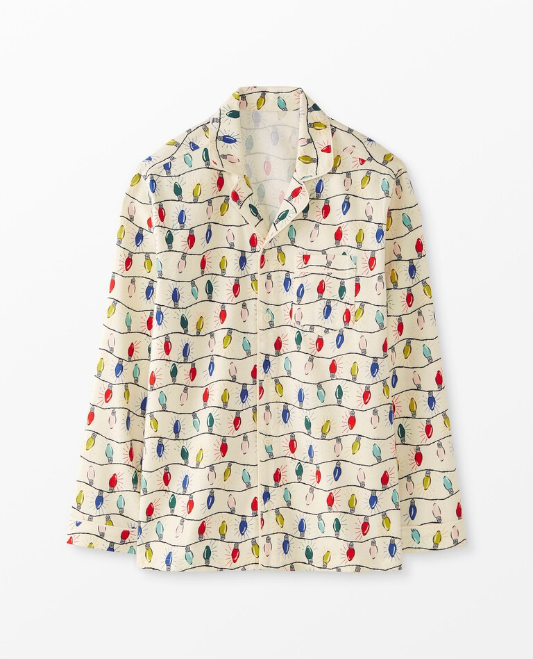 Adult Unisex Flannel Pajama Top | Hanna Andersson