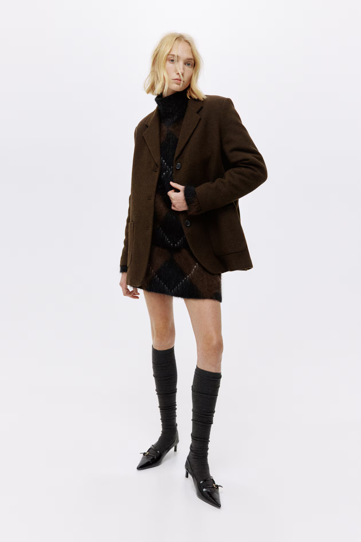 Einreihiger Blazer | H&M (DE, AT, CH, NL, FI)