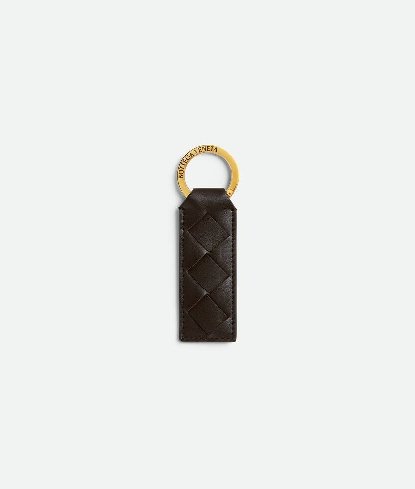 Women's Tab Key Ring in Fondant | Bottega Veneta US | Bottega Veneta