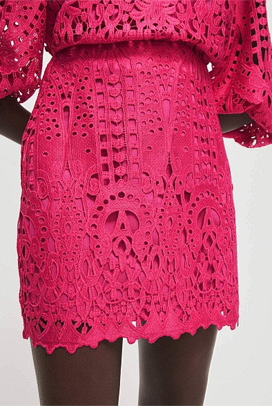 Lace Mini Skirt | Witchery