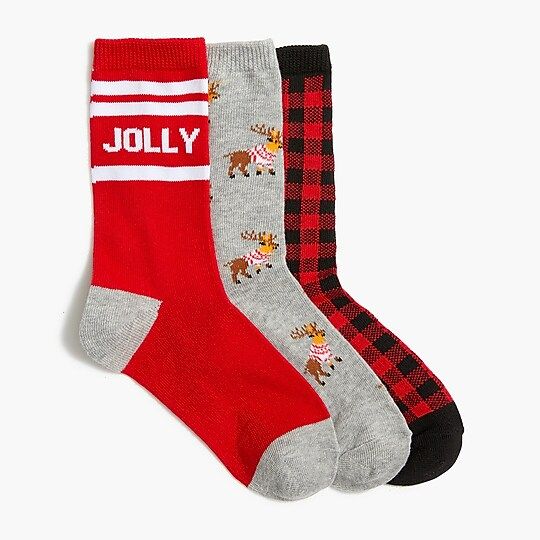 Boys' holiday trouser socks pack | J.Crew Factory