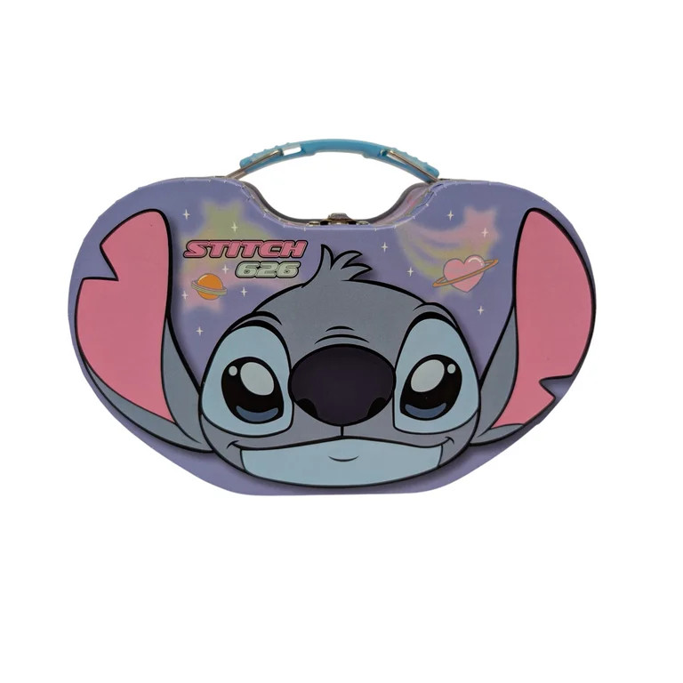 Disney Stitch Easter Purple Tin Carrier Gift Box, Way to Celebrate | Walmart (US)