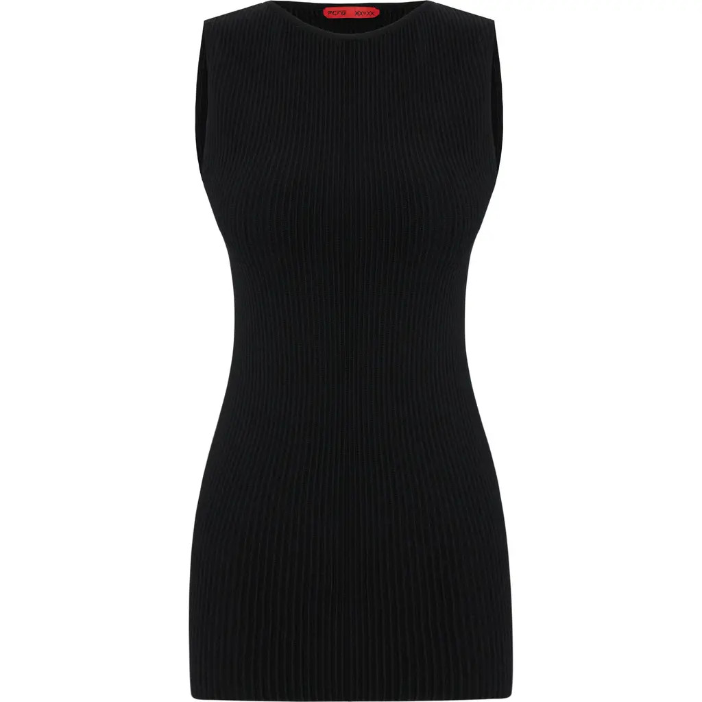 PCFG Knitted Tank Top in Black at Nordstrom, Size Small | Nordstrom