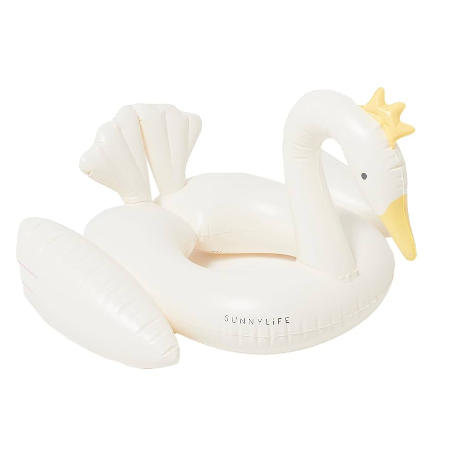 Sunnylife Kids Tube Pool Ring | Princess Swan Multi | Amazon (US)