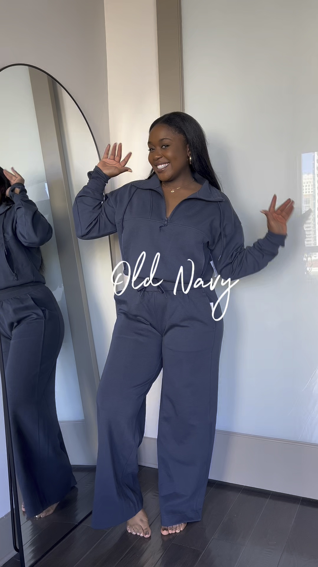 Old Navy Lounge/Matching Sets (Sweatsuits). I’m wearing a size Medium in both the top and bottom. 

#LTKActive #LTKStyleTip #LTKFindsUnder50