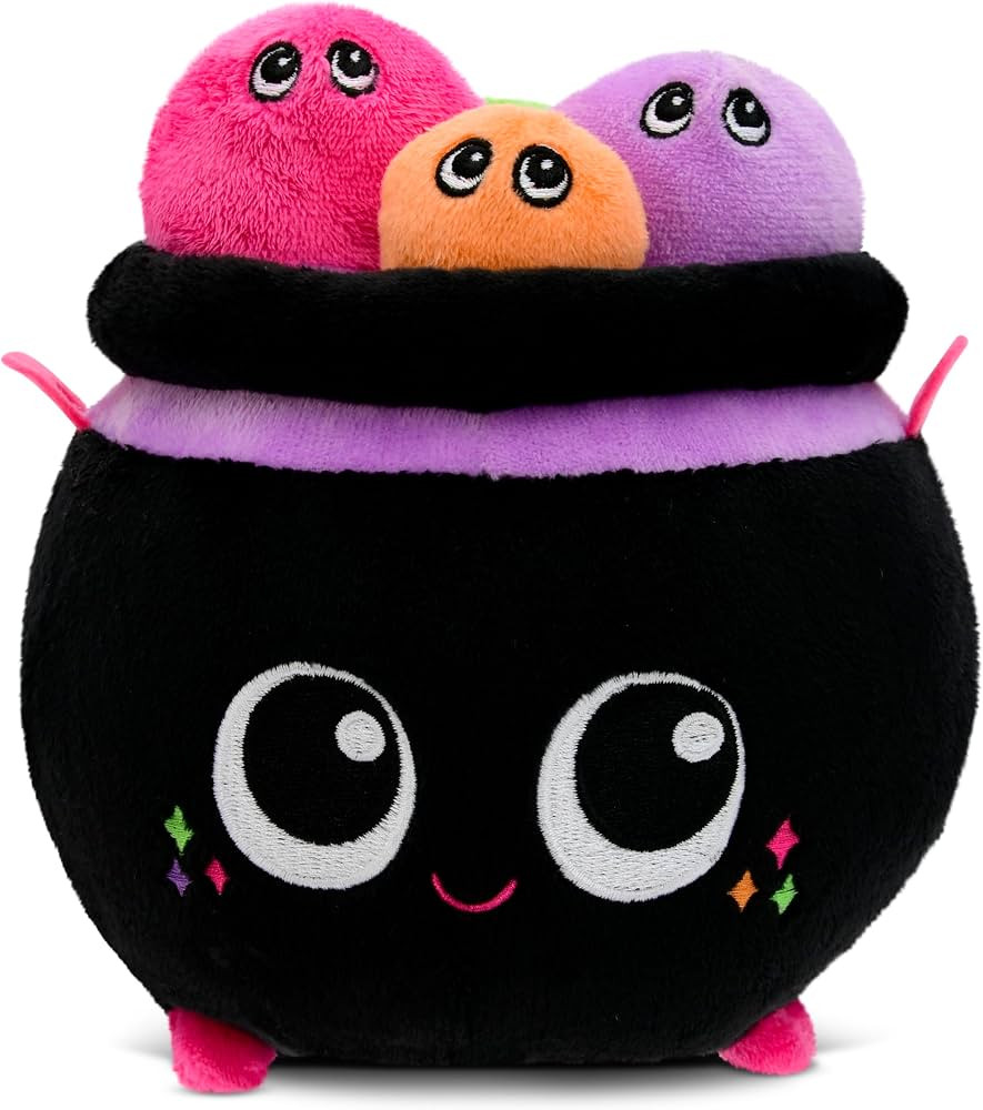 iscream Halloween Screamsicles 8" Plush Bubbles the Cauldron | Amazon (US)