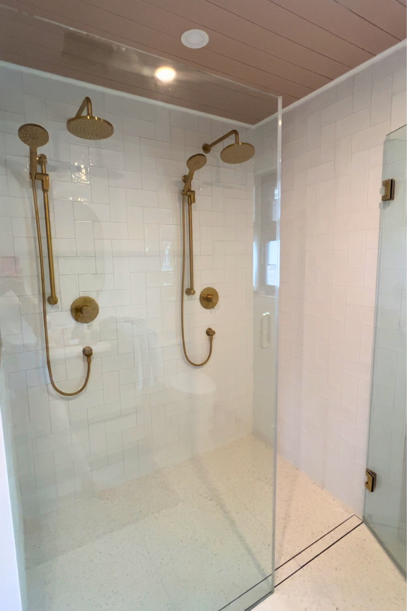 Beautiful Brushed Gold Shower Systems

#LTKHome