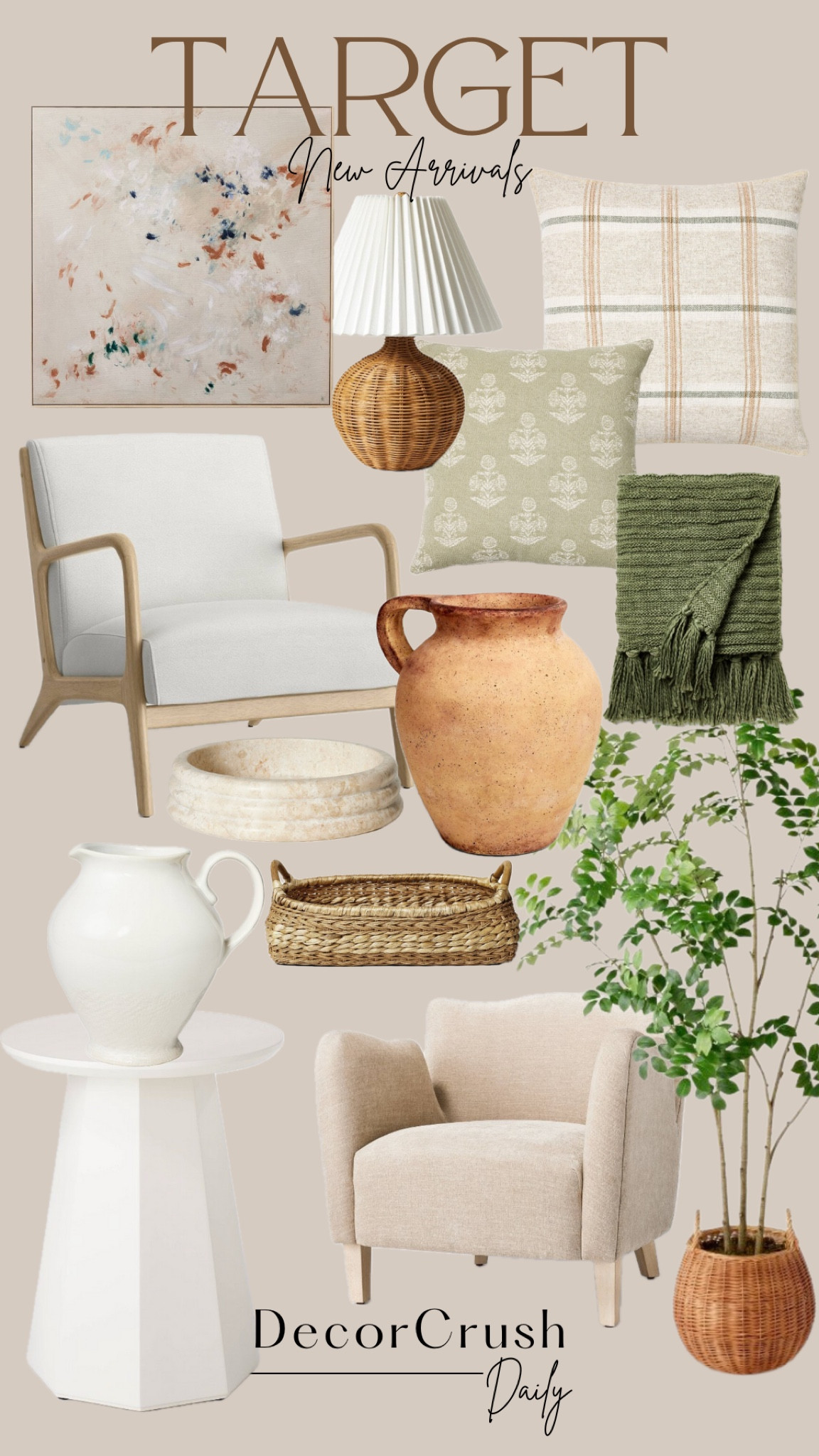 Studio McGee & Hearth and Hand with Magnolia just dropped a new collection at target!
Studio McGee, Hearth and Hand with Magnolia, target, target home, target new arrivals, look for less, living room, living room decor, home decor, lamp, lighting, pendant light, shelf decor, vase, blanket, throw, plant, rattan, lamp, end table

#LTKstyletip #LTKSeasonal #LTKhome