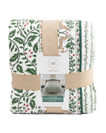 Holiday Quilt Set | TJ Maxx