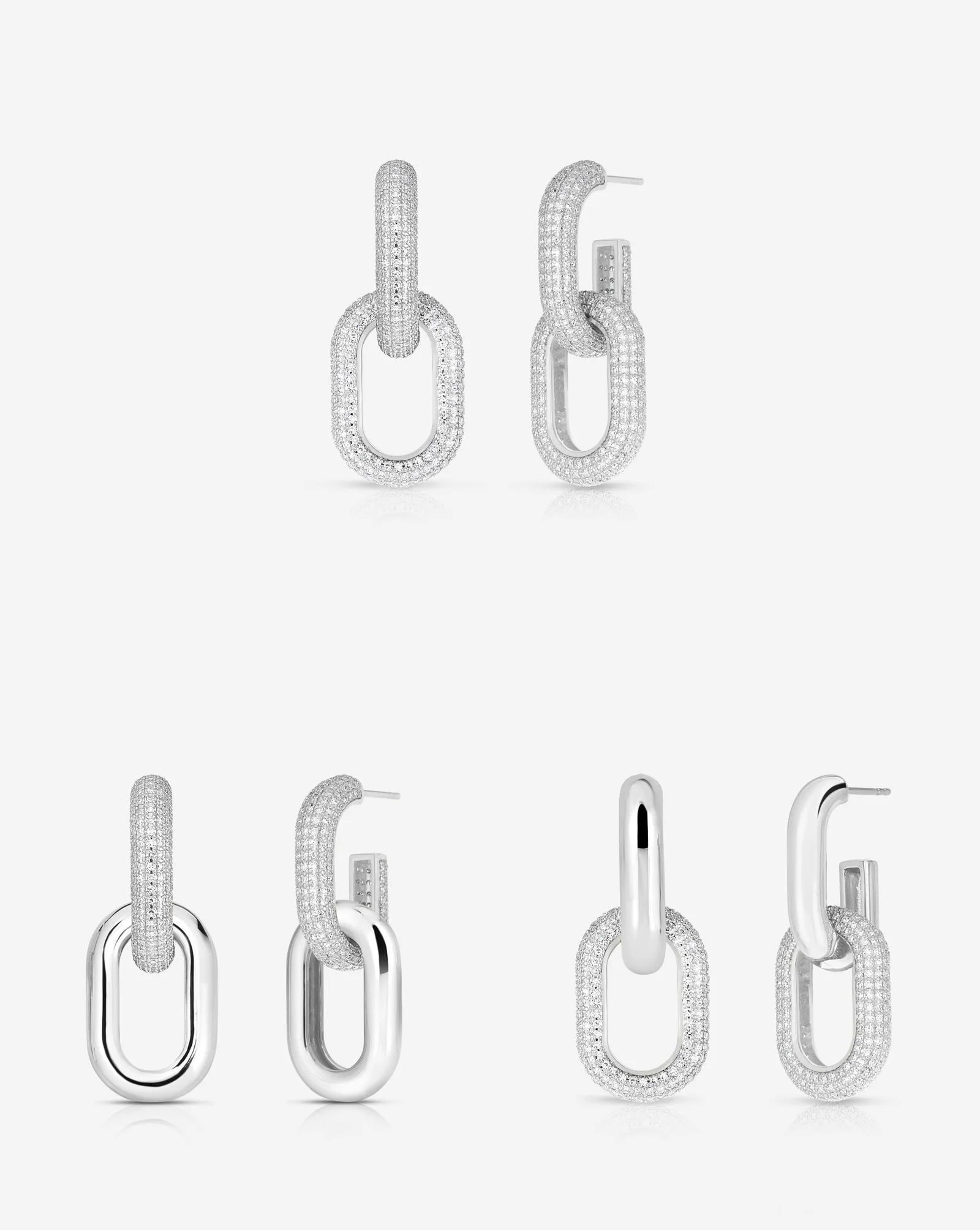 Multiway Cloud Link Earrings | Ring Concierge