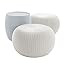 KETER Urban Knit Pouf Ottoman Set of 2 with Storage Table for Patio and Room Décor-Perfect for B... | Amazon (US)