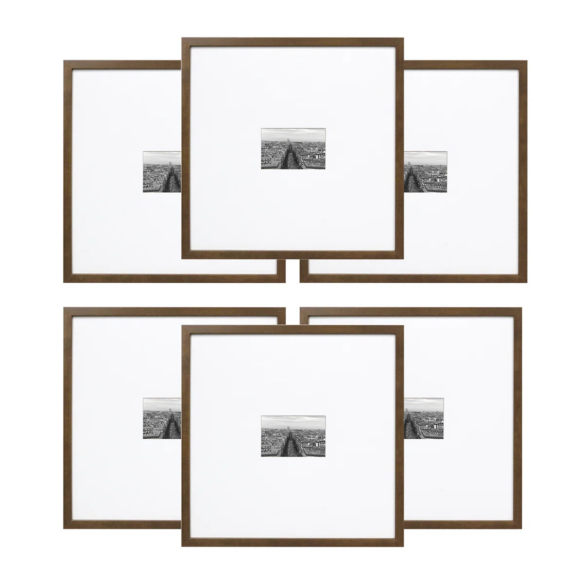 Adie Gallery Wall Wood Frame Set (Set of 6) | Wayfair North America