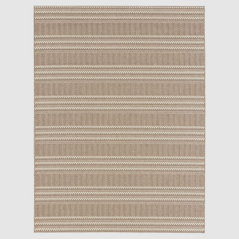8' x 10' Oat Cashmere Outdoor Rug Beige - Smith & Hawken™ | Target