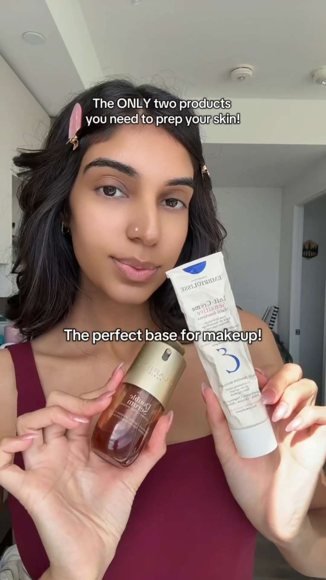 The ONLY two products you need to prep your skin for a flawless makeup base! The Clarins Double Serum and Embryolisse Lait Crème Concentré!🤍 

 #LTKbeauty #LTKcanada #LTKsale