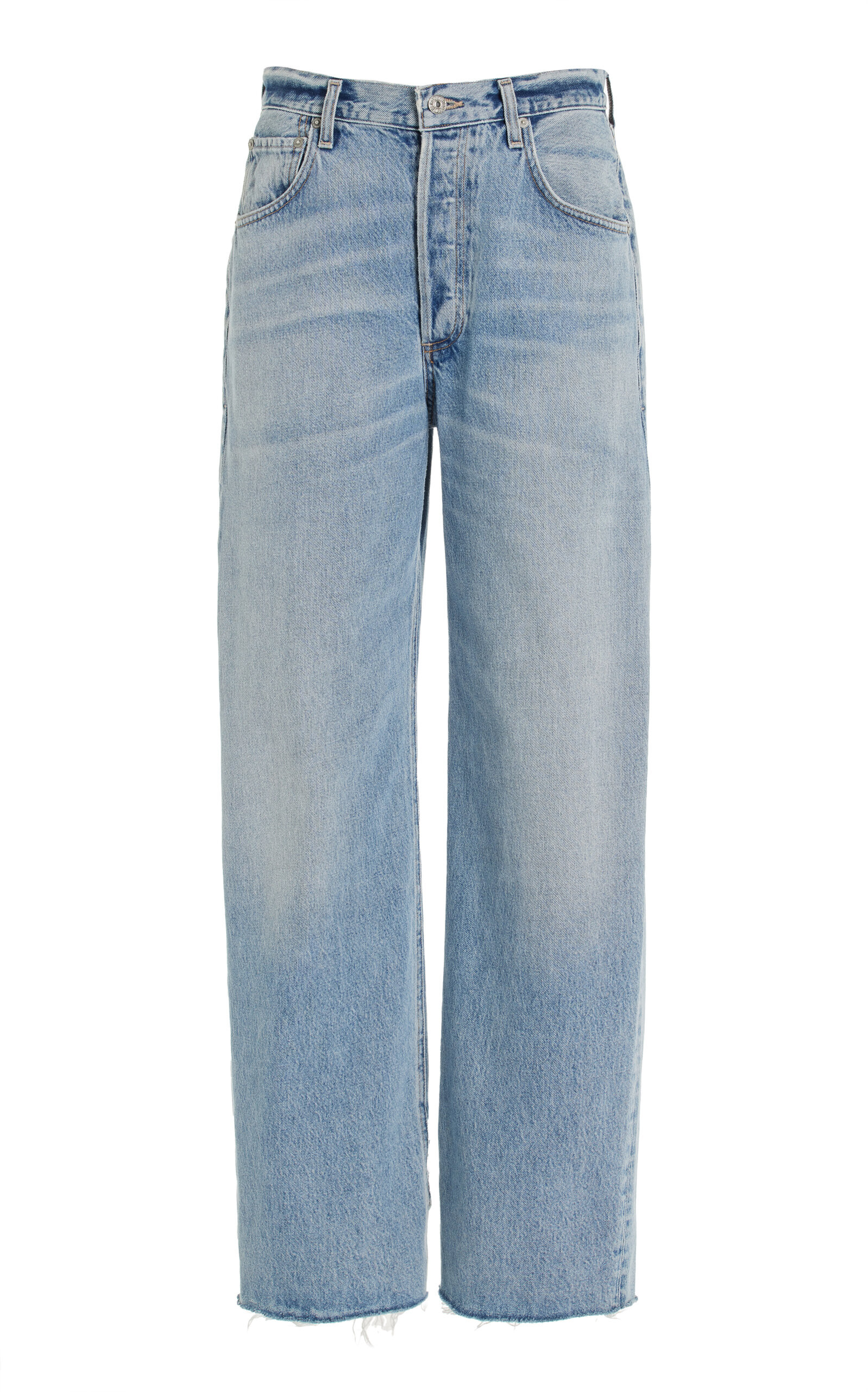 Ayla Rigid High-Rise Wide-Leg Jeans | Moda Operandi (Global)