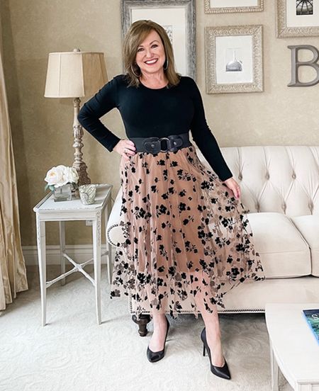I bought this skirt on a whim and I love it. I wasn’t sure where I would wear it, but I have worn it twice already! It’s so fun and feminine and I love how I feel wearing it! 

#LTKover40 #LTKfindsunder50 #LTKstyletip
