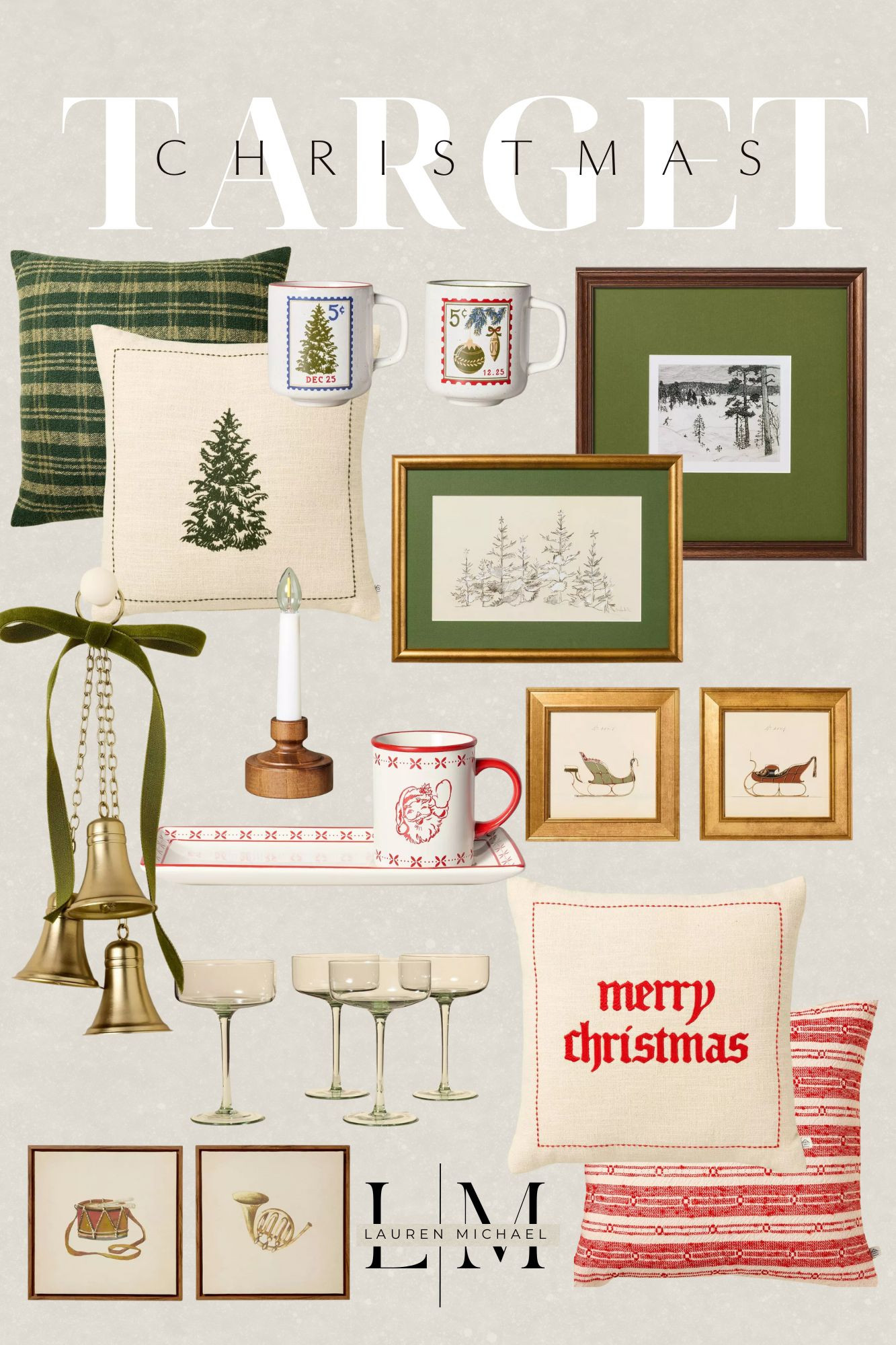 Target Classic Christmas Home Decor! #targetfinds #targethome #targetchristmas #Budget-FriendlyChristmasDecor #target #christmasdecor #holidayfinds #holidaydecor #boujeeonabudget #affordablehome #affordabledecor 

 #LTKHoliday #LTKHome #LTKFindsUnder100