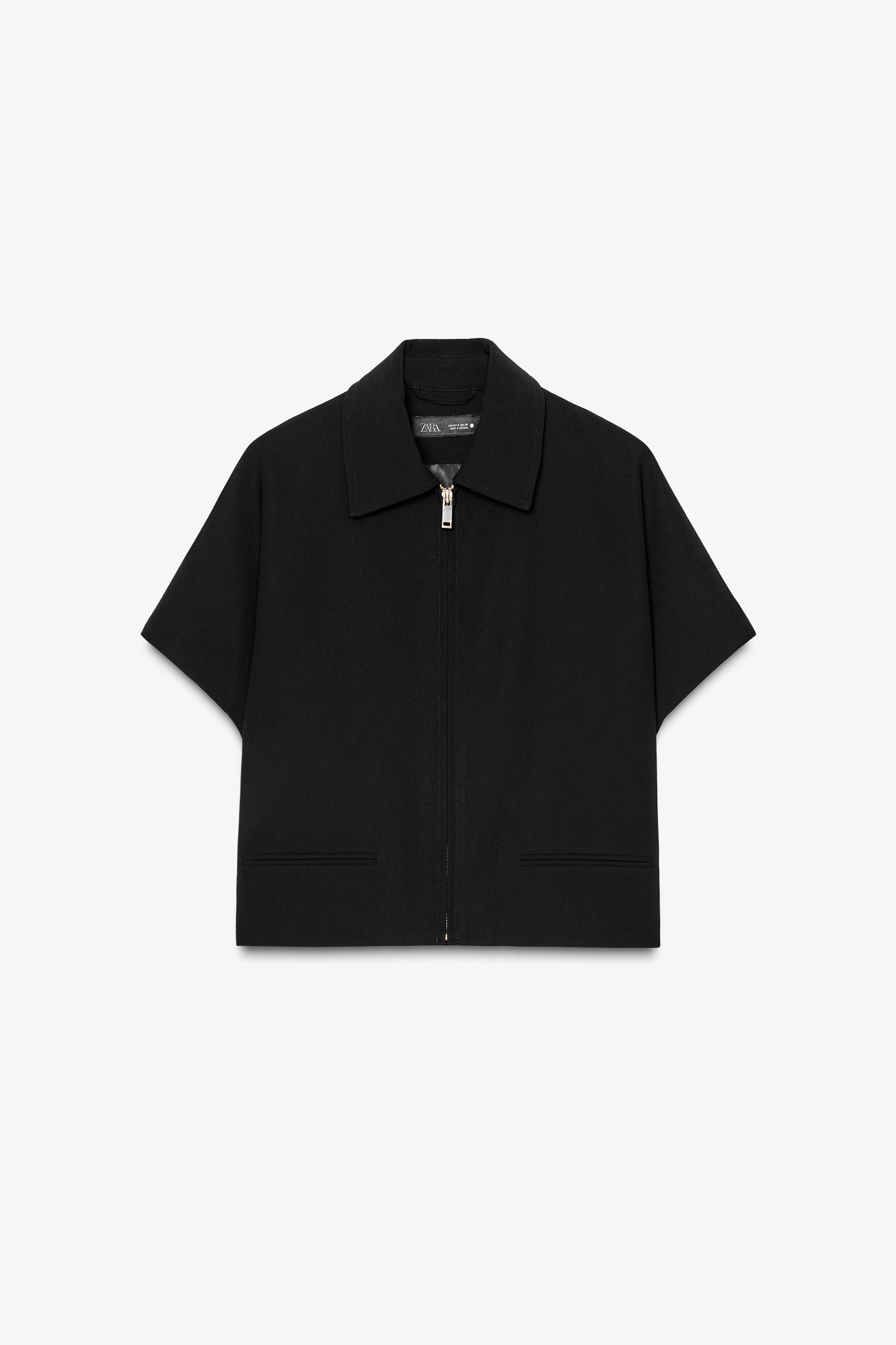 ZW COLLECTION CROPPED JACKET | Zara US