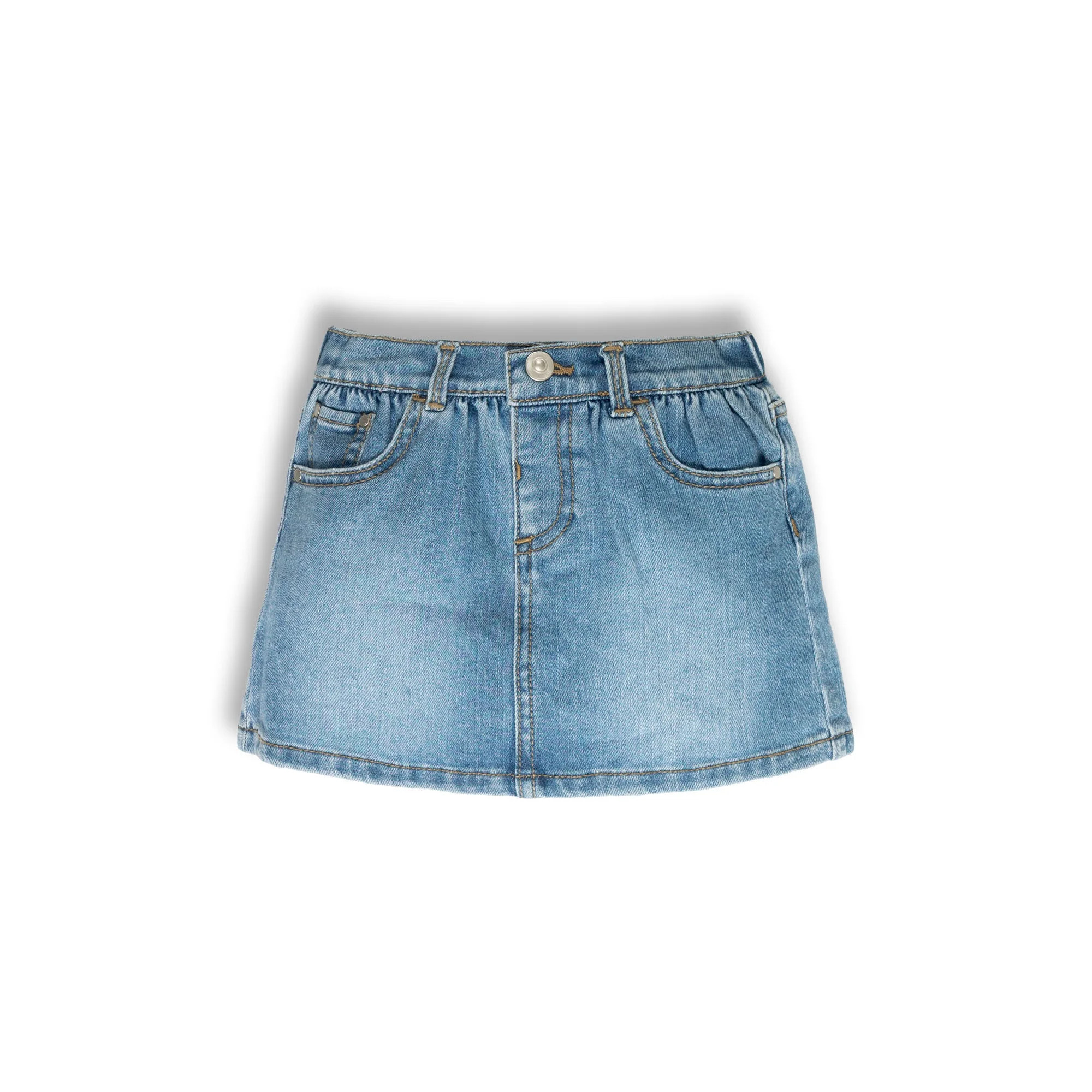 Wonder Nation Toddler Girl Denim Skort, Sizes 12 Months - 5T | Walmart (US)