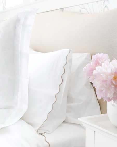 This wave detail has us swooning! Is there anything cozier than a fresh set of white sheets? Pair it with this curvy linen bed and we’ll stay forever.

Shop the look and follow @pennyandpearldesign for more home style✨

#LTKhome #LTKstyletip #LTKFind