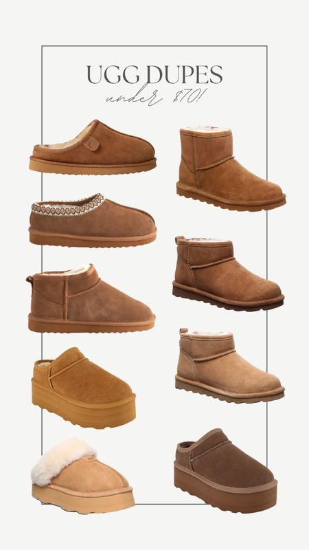 UGG dupes under $70! Stock up now for the fall and winter before they sell out! 

#uggdupe #highenddupe #fallcapsule #fallclothes #boots #uggs #budget

#LTKshoecrush #LTKSeasonal #LTKunder100