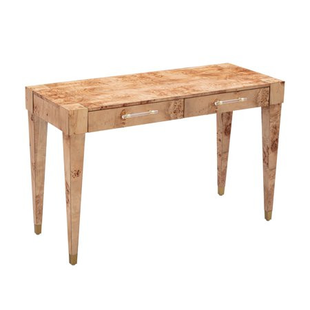 TOV Furniture Brandyss Natural Burl Work Desk | Walmart (US)