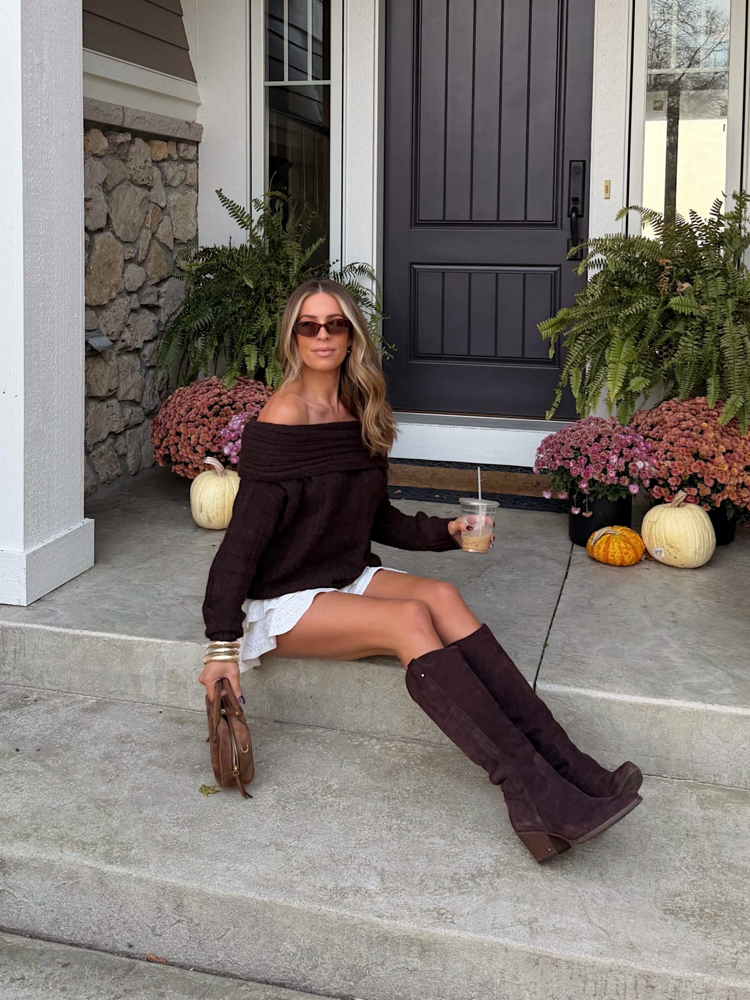 Fall / Thanksgiving outfit ideas 🦃  skort is on sale wearing smalls 

#LTKStyleTip 

#LTKCyberWeek #LTKHoliday