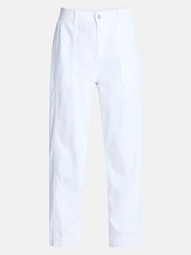 Time and Tru Women's High Rise Drapey Barrel Jeans, 28" Inseam, Sizes XS-XXXL | Walmart (US)