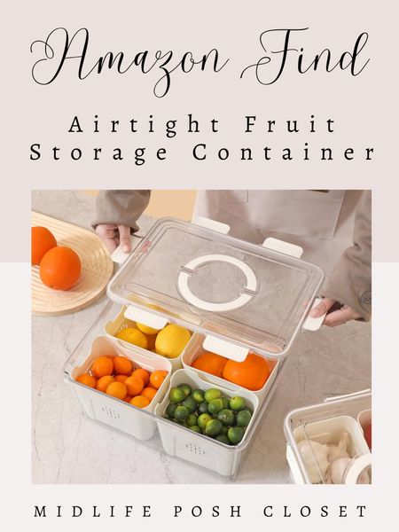 AMAZON FIND: Airtight Fruit Storage Containers for the Refrigerator. 

#LTKfindsunder50 #LTKhome #LTKSeasonal