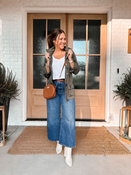 Tank - tts 
Jacket - mine is older but I linked several similar
Jeans- cannot link exact ones here will link those in my IG stories. Linking similar here  
