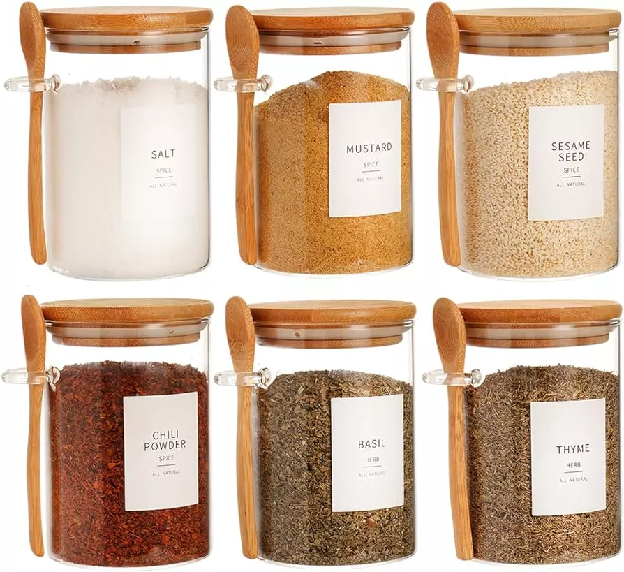 Round Spice Jars – Laramaid