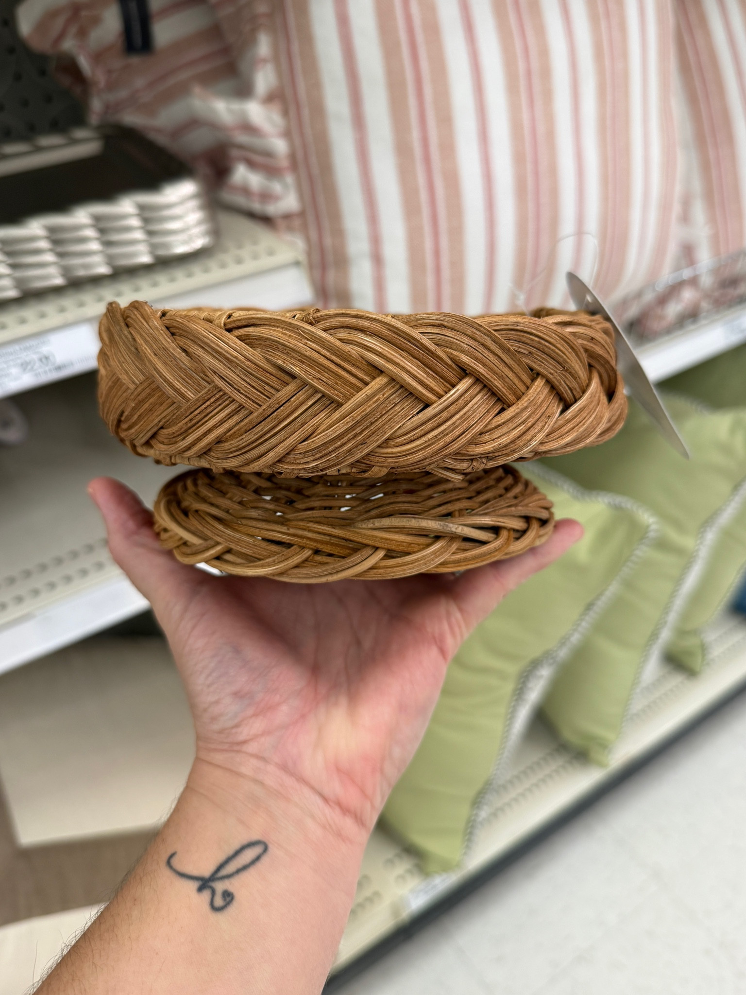 Braided wine coaster 

#LTKSeasonal #LTKMothersDay #LTKHome