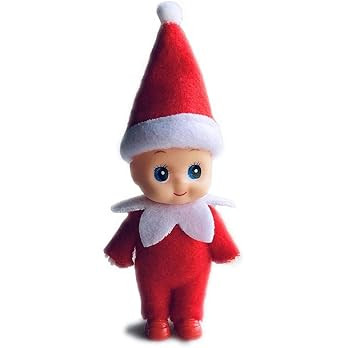 WULEEUPER Tiny Baby Elf Doll | Christmas Miniature Elf Decoration | Newborn Gift | Baby Grow Doll... | Amazon (US)
