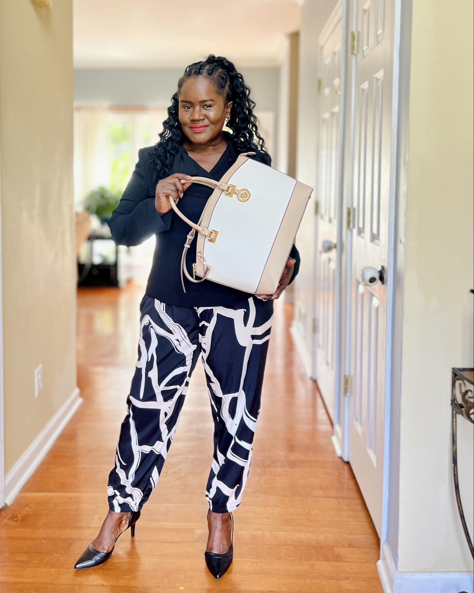 I was told to bring boss lady energy. LOL 
.
This is my fun office look. That bag was a gift from my job for my 5-year anniversary. 
.
I hope this outfit inspires to create your own bold look! 
.
Happy October, beautiful soul! 
.
#outfitidea #outfitinspo #styleinspirations #falloutfitideas #fallstyles #officelook #workwear 


#LTKStyleTip #LTKOver40 #LTKMidsize