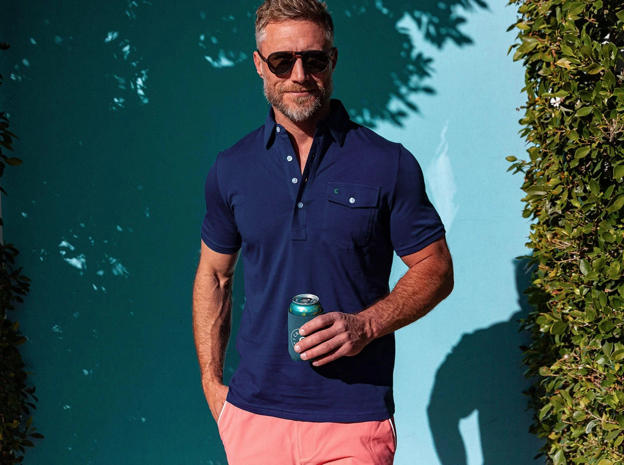 Performance Players Shirt - Nassau Navy | Criquet Apparel