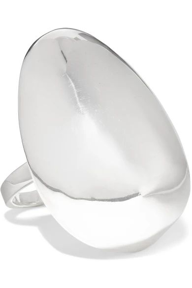 Egg silver ring | NET-A-PORTER (UK & EU)