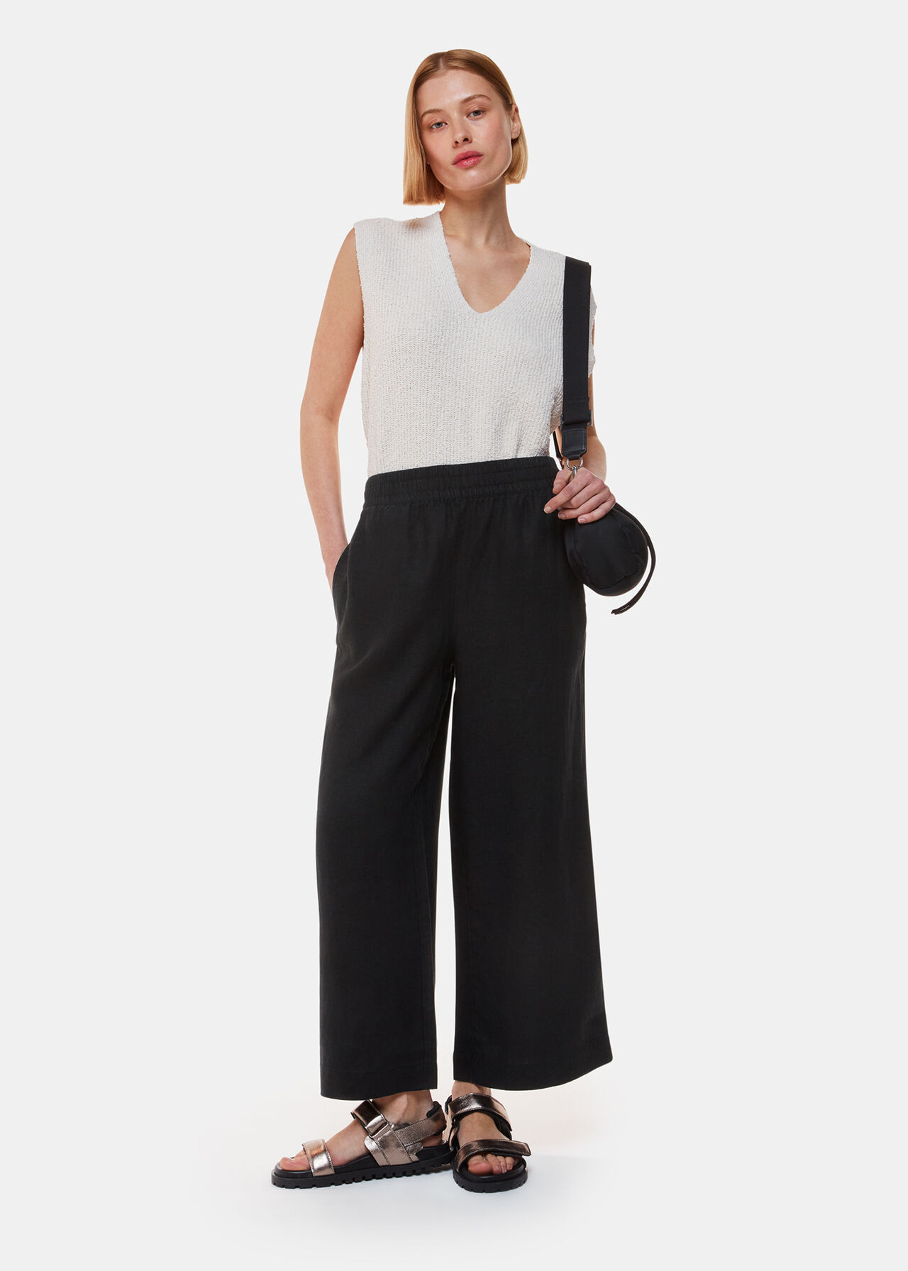 Linen Pocket Trouser | Whistles