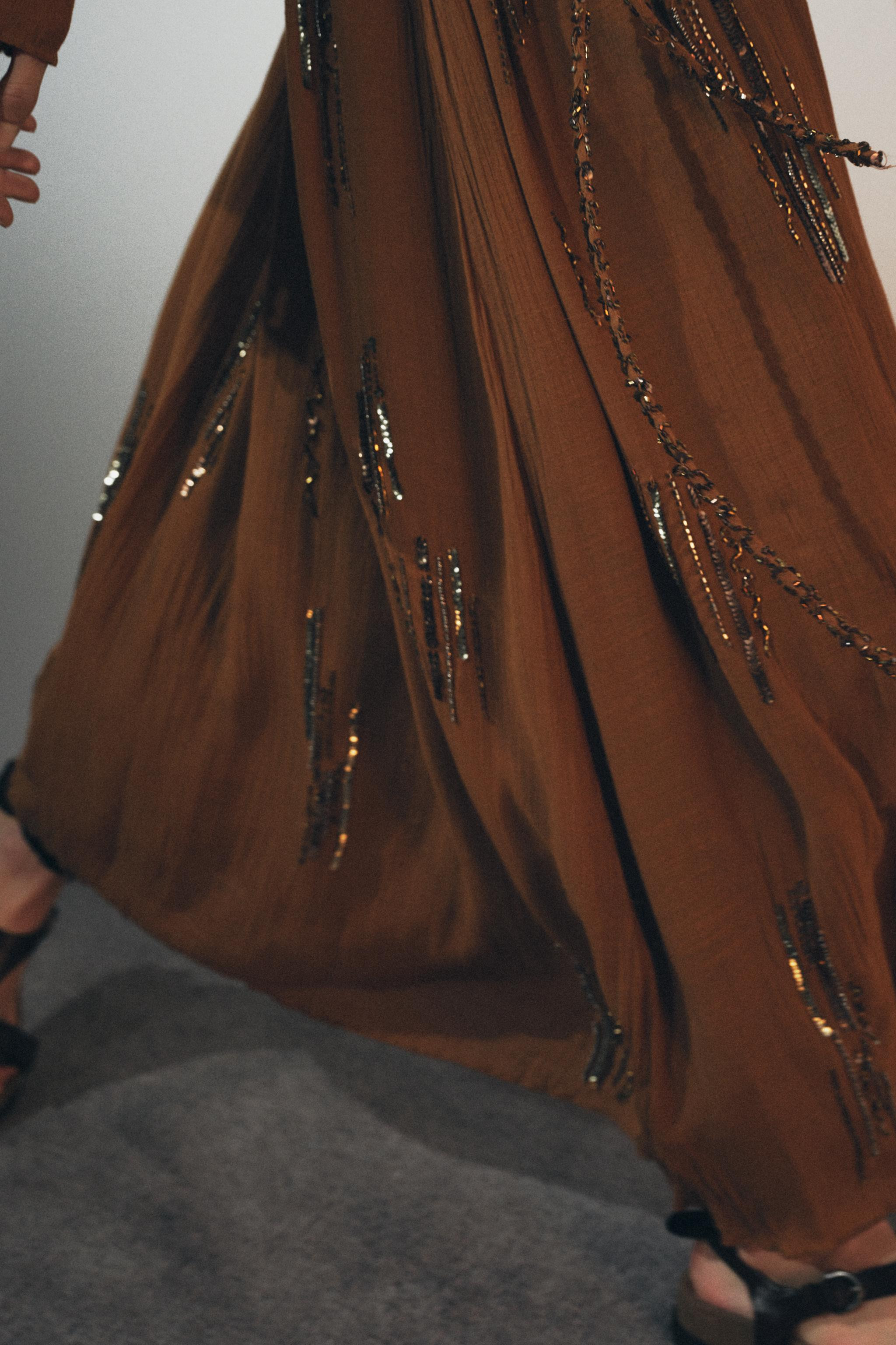 BEADED DRESS ZW COLLECTION | Zara UK