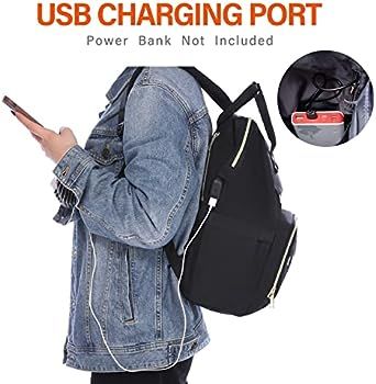 LOVEVOOK Laptop Backpack for Women Fashion Travel Bags Business Computer Purse Work Bag with USB ... | Amazon (US)