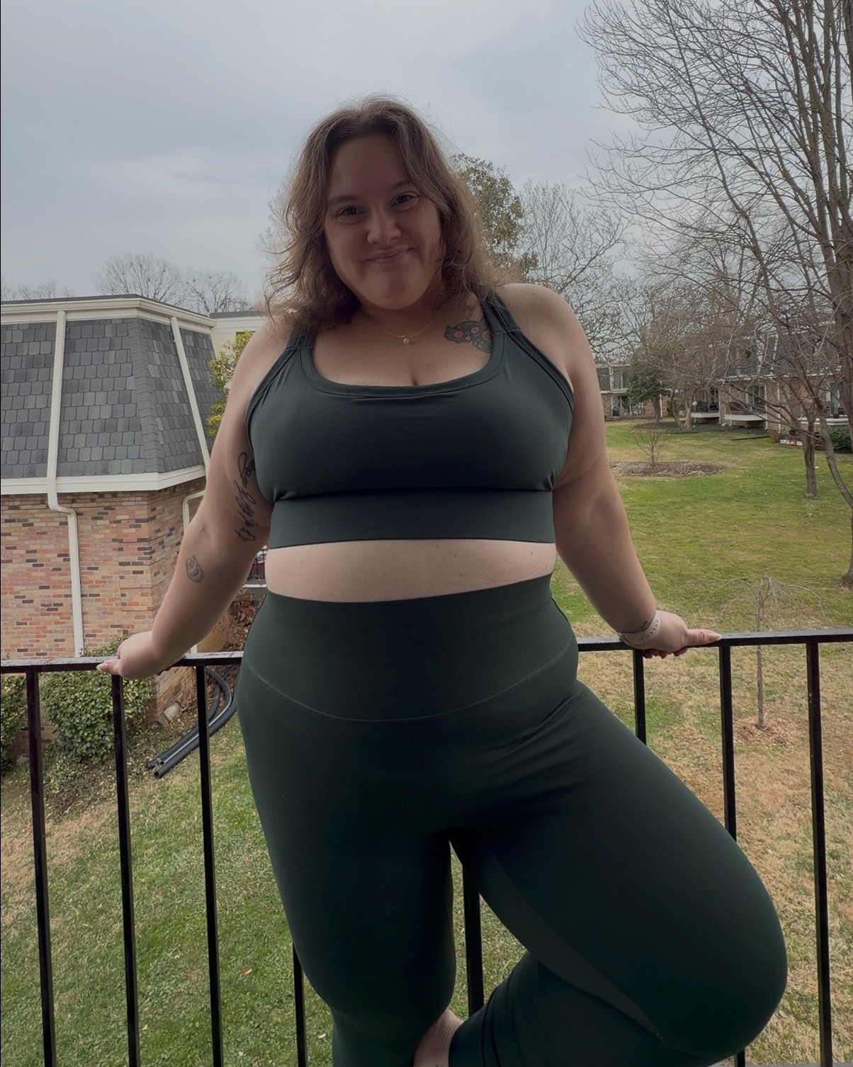 Obsessing over this set. It’s so soft and moves perfectly with my body

#LTKActive #LTKfitnessgoals #LTKPlusSize